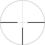 Nightforce NX6 2-12x42mm Capped W/E .250 MOA DigIllum 4A-i Second Focal Plane Reticle Riflescope C732