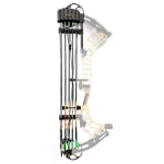 Conquest Archery Associates Conquest Quivers Conquest 2 Pieced Up Quiver Matte Black 25784