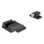 Ameriglo Protector Sight Set w/ Black Serrated Rear & Green Tritium Dot with LumiGreen Outline Front for S&W Bodyguard 2.0 SWBG-705 - Additional Image 2