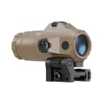 Sig Sauer JULIET4T-AMR 4x24mm Magnifier w/ Flip to Side Mount, Auto-Modified Reticle System, IPX8 Waterproof, Aluminum Housing, FDE SOJ4T011 - Additional Image 1