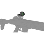Vector Optics Frenzy F3 26x32mm Multi-Reticle Green Dot EDC Sight GIN Footprint with Auto On/Off, NV Settings, Side-Load Battery SCRD-GM79 - Additional Image 16