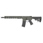 LWRC ICDI M-LOK Direct Impingement 5.56mm NATO 16.1" 1:7" 1/2x28 Bbl OD Green Rifle ICDIR5ODG16ML