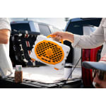 Turtlebox GameDay Series 2.0 Original Outdoor Bluetooth Speaker w/ Party Mode, Waterproof, 25hr Battery, White/Orange TB-ORIG-G3-WHT-ORG-ORG-2 - Additional Image 6