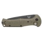 Benchmade Claymore 154CM Stainless Steel 60-62HRC Tanto Serrated 3.6" Knife w/Ranger green Grivory Handle 9071SBK-03 - Additional Image 1