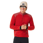 Oakley Men's Flame Red/Rosewood L Snow Butter Tech Fleece FOA406110-97X-L - Additional Image 3