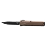 Benchmade Phaeton Out-the-Front Auto Dark Earth Aluminum Knife 4600DLC-1