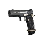 Sig Sauer P211 GTO Equinox 9mm 4.4" Bbl MACH3D Comp SAO Fiber Optic Sight Alloy Grip Magwell Pistol w/(1) 23rd and (2) 21rd Steel Mags 211F-9-GTO-EQ