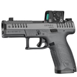 CZ-USA P-10 C Ported COA Elite 9mm 4" Bbl Black Pistol w/ Ported Slide, Aimpoint COA Optic, Mag Well, Nitride Slide, 1 x 15rd/17rd/19rd Mags 91583 - Additional Image 1