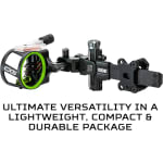 CBE CX5 Carbon Sight 5 Pin .019 Right Hand CBE-CX5-5-19 - Additional Image 2