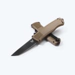 Benchmade Shootout Out-the-Front Auto Ranger Green Grivory Tanto Knife 5370BK-11 - Additional Image 5