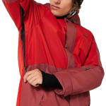 Oakley Men's Flame Red/Rosewood L Snow Range RC Jacket 2.0 FOA406098-97X-L - Additional Image 5