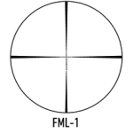 March FX Tactical Gen II 5x-40x56 FML-1 Reticle 0.1 MIL FFP Riflescope D40V56FML10-G2-FML-1 - Reticle Image 1