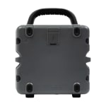 Turtlebox CUB Outdoor Bluetooth Speaker with 2-Unit Pairing & Party Mode, Steel Tie-Downs, 8.6"x7.2"x5.8", 5.3lbs, Gray TB-CUB-G1-GRAY-1 - Additional Image 1