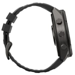 Garmin Fenix 9 Pro 51mm Carbon Gray DLC Titanium Smartwatch w/ Built-In Flashlight, AMOLED Display, Black-Pebble Gray Silicone Band 010-04337-15 - Additional Image 4