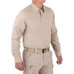 First Tactical Men's V2 Pro Performance Long Sleeve Shirt Khaki 111015-055 - Additional Image 2