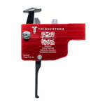 TriggerTech Diamond Trigger for Tikka T3, T3x, & T1x 4oz-32oz Adj Pull Weight, Straight Flat Lever, LH Red ZCT, CLKR, TKR Technology TIL-SRB-02-TNF - Additional Image 2