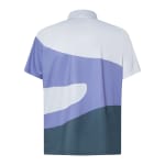 Oakley Men's New Lilac M Golf Oakley Reduct Wave Polo FOA404357-45E-M - Additional Image 2