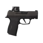 Sig Sauer P365 AXG X Black Anodize Aluminum G10 Grip Panels Grip Module Assembly 8901937 - Additional Image 2