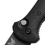 Benchmade Claymore 154CM Stainless Steel 60-62HRC Tanto 3.6" Knife w/Black Grivory Handle 9071BK-02 - Additional Image 3
