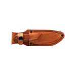 Benchmade Hidden Canyon Hunter Fixed Blade Drop-Point Dark Brown Wood Stabilized Wood Knife 15017