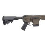 LWRCI I CDI Direct Impingement .300 Blackout 16" 5/8x24 TPI 1/7" Bbl M-LOK Patriot Brown RH CA Compliant Rifle ICDIR3PBC16MLCAC