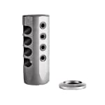 Christensen Arms .22 LR 1/2x28 Stainless Side Baffle Brake 810-00052-01