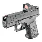Springfield Armory XD(M) Elite 10mm 3.8" Bbl Black Optic Ready Handgun w/ Fiber Optic Sights, TacRack RS, 2x11rd Mags XDME93810CBHCOSP - Additional Image 2
