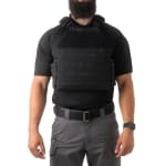 First Tactical Specialist Plate Rack 1000D Nylon Black Plate Carrier for 10x12 Plates w/ Indexing Closure System & Padded Plate Pocket 118003-019-1SZ - Additional Image 4