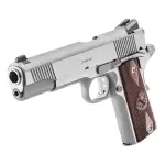 Springfield Armory 1911 Loaded .45 ACP 5" Bbl Stainless Handgun w/ 3-Dot Tritium Sights, Speed Trigger, 2x7rd Mags PX9151LCA - Additional Image 2