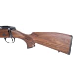 Sako 90 Bavarian Blued Steel 9.3x62 No Sights 22.4 BBL 1:14 TPI LH SS Trig 5RD Wood / Oiled Brown J05798 - Additional Image 3