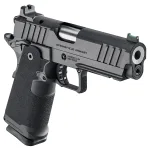 Springfield Armory 1911 DS Prodigy 9mm 4.25" Bbl Black Handgun w/ AOS Plate, U-Notch Fiber Optic Sights, 1x17rd & 1x20rd Mags PH9117AOS - Additional Image 1