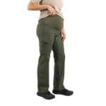 First Tactical Women's V2 Tactical Maternity Pants 2-Way Stretch Water Resistant Double-Dyed OD Green 124011M-830-0-U - Additional Image 4