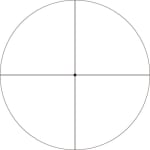 March X Tactical 8-80x56 Silver 1/8 Reticle 1/8MOA Riflescope D80V56ST - Reticle Image 1