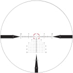 Nightforce NX6 1-6x24mm F1 Capped W/E .2 MRAD FC-DMx First Focal Plane Reticle Riflescope C726