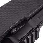 Sako 90 Quest Cerakote Graphite Black 8x57 IS No Sights 20 Fluted BBL 1:9.5 5/8x24 TPI RH Std Trig 5RD Carbon Fiber / Black J05336 - Additional Image 3
