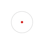 Holosun 407 Red 6MOA Dot Large Open Lens Shake Awake 7075 Aluminum Miniature Pistol Reflex Sight HS407COMP-RD6