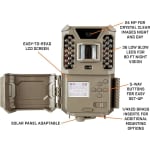 Bushnell Prime Brown Low Glow Trail Camera Kit 24 Megapixel resolution 119932C - Additional Image 2