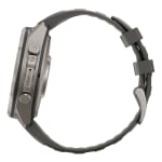 Garmin Fenix 9 Pro 47mm Titanium Smartwatch w/ Solar Display, Pebble Gray-Silver Gray Silicone Band 010-04338-05 - Additional Image 11