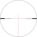 Nightforce NX6 6-36x56mm F1 FieldSet .250 MOA DigIllum MOA-C First Focal Plane Reticle Riflescope C745