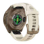 Garmin Fenix 9 Pro 43mm Autumn Gold Titanium Smartwatch w/ inReach, AMOLED Display, Cream-French Gray Silicone Band 010-04335-20 - Additional Image 10