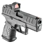 Springfield Armory XD(M) Elite 10mm 3.8" Bbl Black Optic Ready Handgun w/ Fiber Optic Sights, TacRack RS, 2x11rd Mags XDME93810CBHCOSP - Additional Image 1