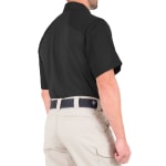 First Tactical Men's V2 Pro Performance Short Sleeve Shirt Black 112012-019 - Additional Image 3