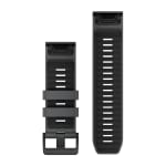 Garmin QUICKFIT 26 Slate Gray/Black Silicone Watch Band 010-13393-11