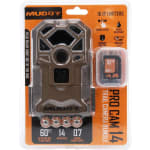 Muddy Pro Cam 14MP Trailcam w/ 8 AA Batteries, 16 GB SD Card, 720p 30fps Video, 80ft Detection Range MUD-MTC100K - Additional Image 1