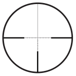 Zeiss V3 3.5-10x42mm 30mm .25 MOA SHRi Illum Reticle (#87) Fixed Parallax @ 150yds Ext Elev Capped Wind Riflescope w/Ballistic Stop 522712-9987-070