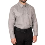 First Tactical Men's V2 Tactical Long Sleeve Shirt Nickel Grey 111006-083 - Additional Image 5
