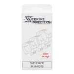 Seekins 30mm 1.45" AR high scope rings, 4 cap screw 30-1.45-ARH-4