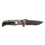 Benchmade Auto Adamas Magnacut 63-65HRC Drop-point Serrated 3.78" Knife w/Desert Tan G10 Handle 2750SGY-05 - Additional Image 2