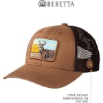 Beretta Illinois USA 250 Hat Brown OSFA BIL18T16750801 - Additional Image 3