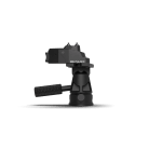 KJI Tripods Reaper Rail Death Locc 360 Degree Pan Anodized Aluminum Pan & Tilt Mount KJ86027 - Additional Image 1